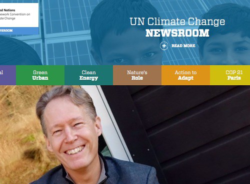 UN features Alan AtKisson song as “Climate Change Song of the Week”